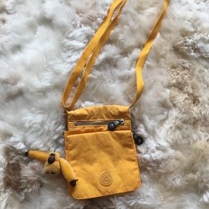 Kipling Yellow Crossbody Bag
